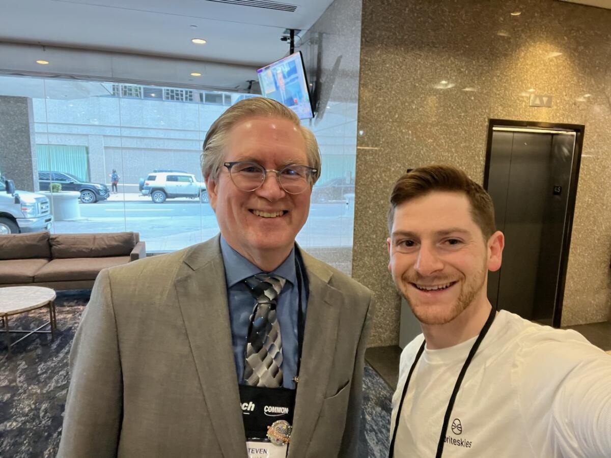 Steve Will and Josh Bander at COMMON POWERUp